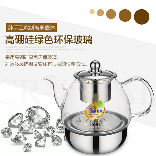 KAMJOVE Health Pot Tea Maker Electric Tea Kettle Electric Tea Kettle Original Accessories Not a Complete Set of Products A-99 Glass Kettle (Lid Not Included)