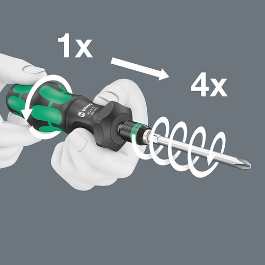 WERA 816RA 826T 813R 817R FAST DEALDRIR HARDER 4X СКОРОСТЬ ПЕРТВА 050 05057480001 (826T) Квартиральная скорость быстро