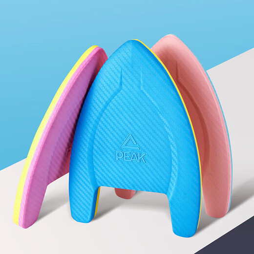 Peak Swimming Floating Board für Kinder Erwachsene Floating Board Back Float Water Board A-förmiges Dreieck für Anfänger lernen Schwimmhilfsartefakt YS90206 Blau und Gelb
