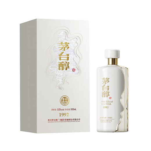 茅台（MOUTAI）茅台集团 茅台醇 1992 53度 酱香型 500ml*6 整箱  新老包装随机