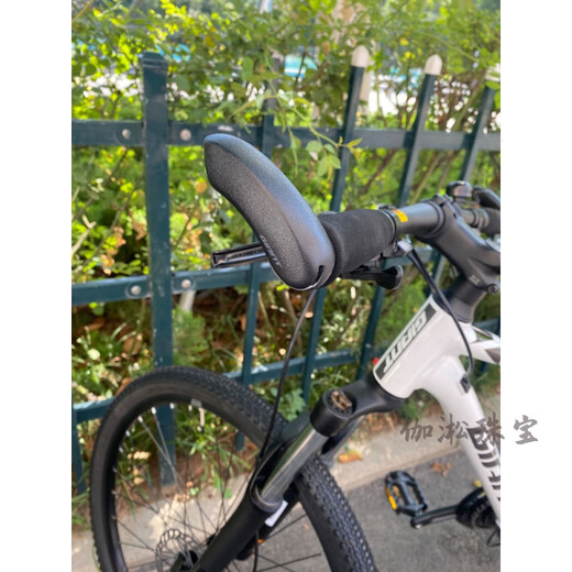 京噶适用于捷安特xtc800配件海绵把套ATX810 830 860XTC800把手套山地 小副把一对 安装工具