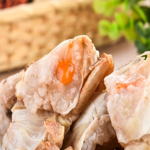 宁波产醉蟹块即食呛蟹腌制红膏蟹块生腌海鲜咸蟹醉蟹股 美味蟹块718g