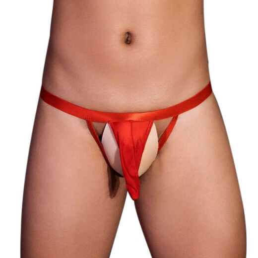 Men's Sexy Underwear JJ Set Sexy Low Waist Bullet Separation T-Pants No-Take-Off Temptation Flirtation Showing Big T-shaped Pants Two Packs Random Colors