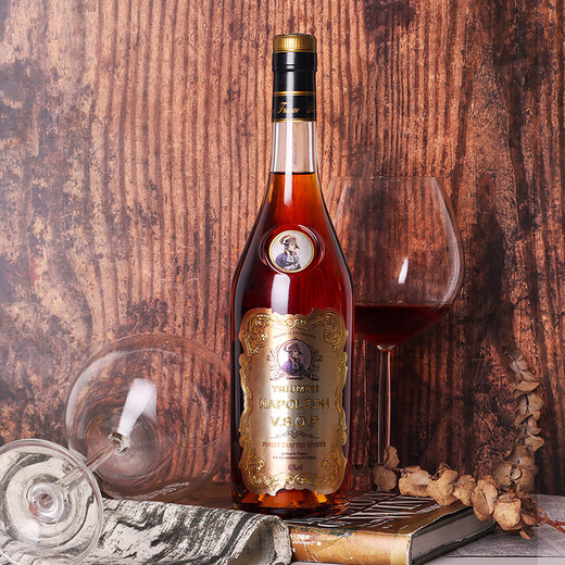 Napoleon vsop Brandy Wine Original French Wine 40%Vol destilliertes Brandy Wine 700ml 6 Packungen 700 ml 6 Flaschen [3 Sätze Geschenkpackungen]