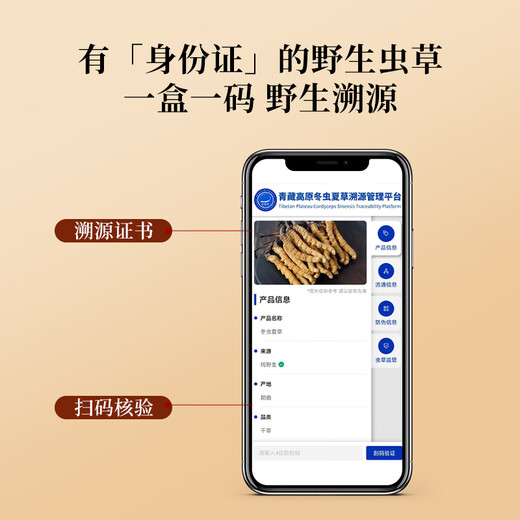 半山农 【野生】冬虫夏草5条/克 2克10根礼盒 西藏那曲虫草滋补父亲礼盒