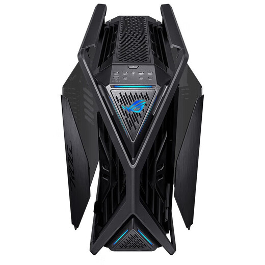 华硕（ASUS）ROG HYPERION GR701 创世神机箱 双C口优化版 铝合金X骨架/全塔机箱/支持EATX主板/双420水冷 创世神2E+雷神二代1600+龙神3代EX