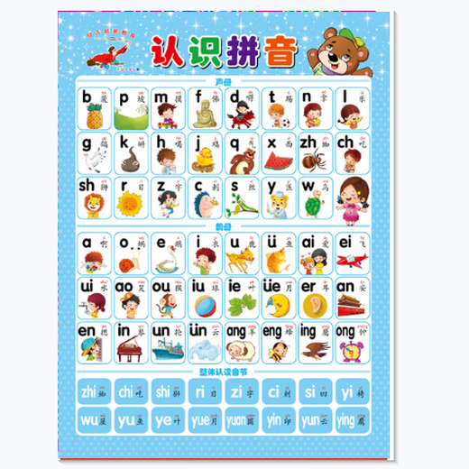山头林村数字挂图1-2020内加减法早教认识汉字拼音图片挂画宝宝幼儿墙贴 认识蔬菜
