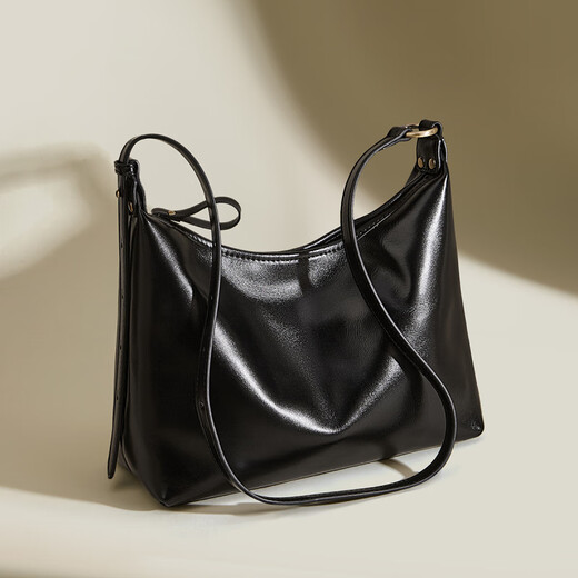 Golden Fox (Foxer) Echte Leder-Tasche für Frauen 2025 Einfache und vielseitige One-Shoulder-Crossbody-Tasche für Frauen für Mädchen Geschenke große Kapazität Wein und Kaffeefarbe-Kaffee_ [Geschenkboxverpackung]