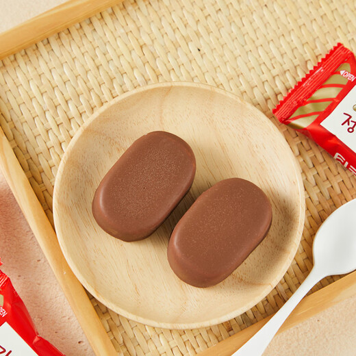乐天（LOTTE）【组合】韩国进口乐天牛奶巧克力冰淇淋迷你黑巧克力冰激凌雪糕 乐天迷你黑巧2盒(684g)