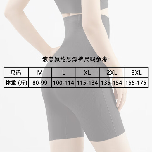Tingmei High Waist Tummy Control Pants Strongly Shrink Belly and Lift Buttocks Body Shaping Pants Waist Slimming Bottoming Shaping Body Shaping Pants Women's Skin 2X