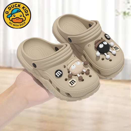 G. Duckkids Boys 'Hole Chaussures pour les grands enfants des enfants Summer 2025 Nouveau style Sandales de décalage de dessins animés non sond