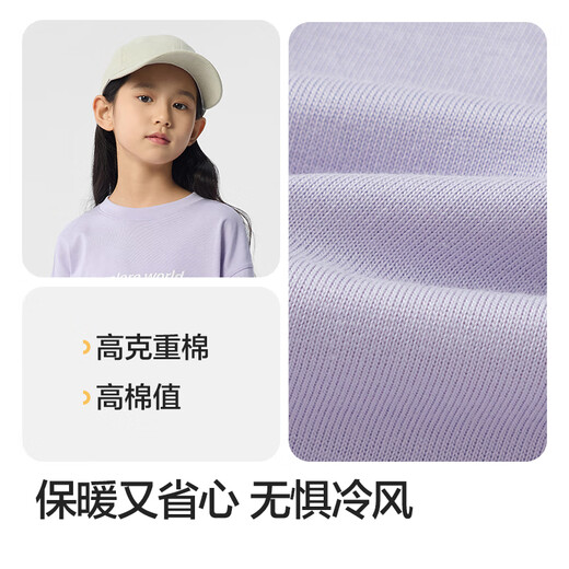 Balabala long-sleeved T-shirt for boys and girls 2025 spring children's bottoming shirt striped T, same style in shopping malls 202125100201