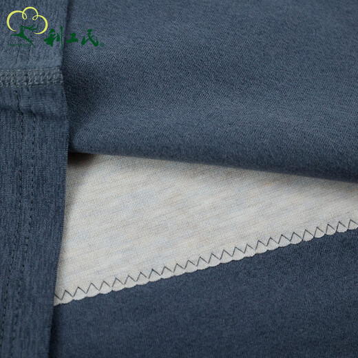 Ligongmin underwear men's suit round neck close-fitting base clothes leggings thermal clothes thermal pants slim base underwear new style black gray 2XL