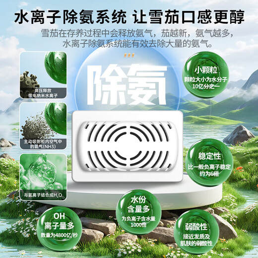 CIGARLOONG cigar cabinet with constant temperature and humidity, ammonia-free WiFi, Spanish cedar wood compressor, energy-saving household small mini