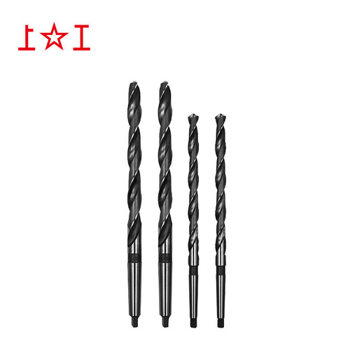 Shanggong original taper shank extended twist drill spiral groove opening drill bit high speed steel drill bit 26