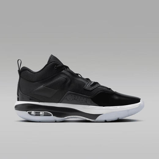 Jordan Jordan's New Stay Loyal 3 Series 3 Shoes de baloncesto masculino Cachón de aire Colchía de choque Rebound Desgaste Resistente cómodo zapatos deportivos Black/White/Football Grey FB1396-002 41