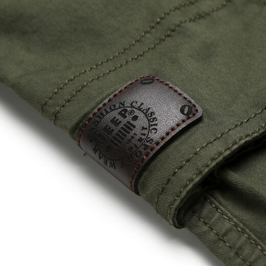 Pantalon de travail Jeep / Jeep Pantalon Multi-poche Multi-Pocket Pantalon Men de coton mince et pantalon multi-poche en extérieur de coton mince et d'hiver
