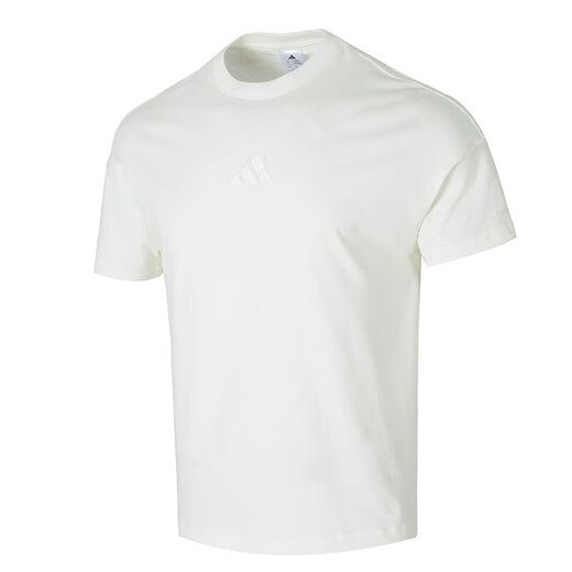 Adidas Men's Sports Suit Summer New Style Fitness Running Loose Breatable Redonde Camiseta corta Camiseta Shorts tejidos de secado rápido JY8566+IC1484 S