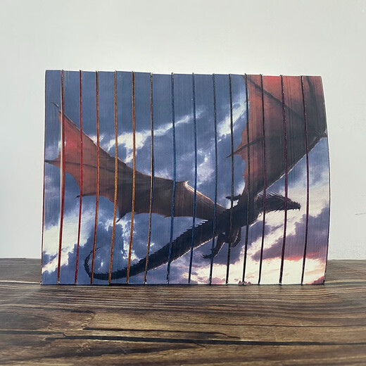 冰与火之歌新版全集 共15册 黑死神刷边特装版 限量收藏编号 定制纸盒包装 中文版乔治马丁外国奇幻小说彩虹版屈畅美剧权力的游戏原著 小说