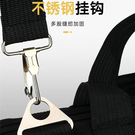 Xiaoxiaoshu Electrician Tool Bag Extra Thick Canvas Multifunctional Wear-Resistant Repair Thickened Durable Woodworking Large Capacity Special Portable Main Image