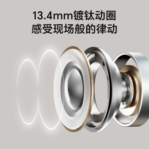 Honor's personal selection of open-back headphones 2 Honor headphones Bluetooth headphones with surging bass Sports ear-mounted headphones Call noise reduction Compatible with Honor Huawei and Xiaomi phones Camellia Gold