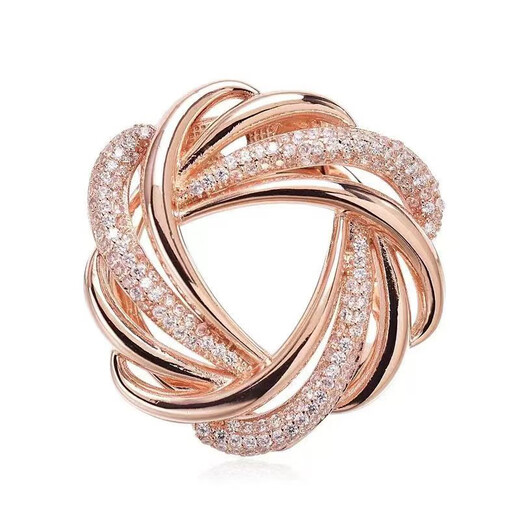 Sarala silk scarf buckle, multi-functional, non-slip hem, knotted buckle, multi-functional waist-cinching brooch, dual-purpose SN6857 circle gold (multi-purpose buckle)