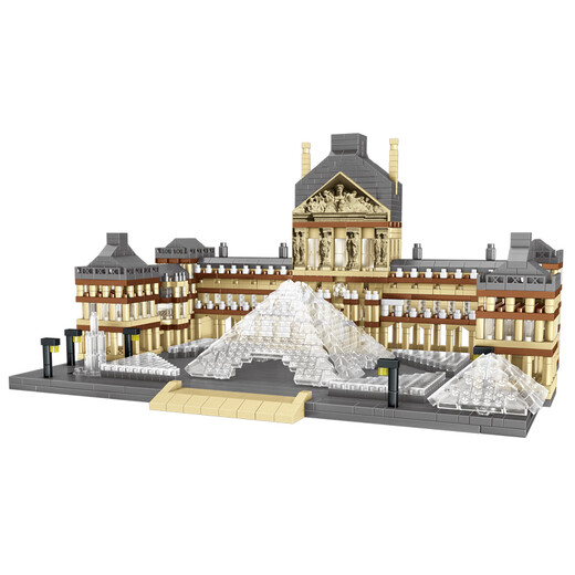 LEGO 2024 Новые строительные блоки 8-12-летних мальчиков в мире, создавая адские игрушки Эйфелевой башня Дали, знаменитость Эрхай-3884 Декоративный свет.