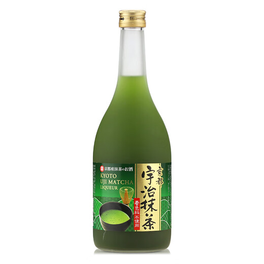 Vino malo Kebao hecho de vino con sabor a frutas importado de Japón Lijiao Licias Damas Ligeramente intoxicadas 720 ml de vino Baojiu hecho de vino de Kyoto matcha hecho hecho