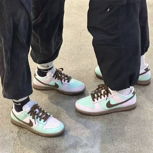 Nike (Nike) Dunk Low'strawberry Chocolate Mint 'Pink Green Brown bequem und vielseitige Top-Schuhe IH0821-679 Pink Green Brown 35.5