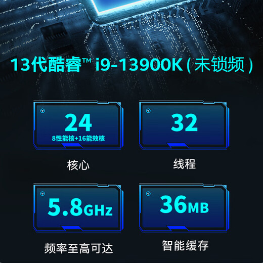 ASUS NUC13 Raptor Canyon i9-13900K mini desktop computer complete ITX small host desktop workstation i9-13900K 24 core customized version 32G memory + 1T solid state + RTX5060Ti 16G