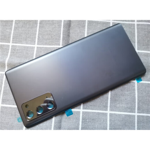 [Brand d'origine] Convient pour Samsung Note20ultra Couvercle arrière en verre Note20 Écran arrière N20U Note de téléphone mobile 20 Ultra [noir] Couvercle arrière NOUVEAU 2