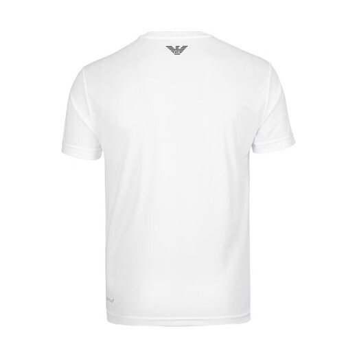 Emporio Armani summer new sports trend light luxury casual men's short-sleeved T-shirt 7M000044 AF13754 White L