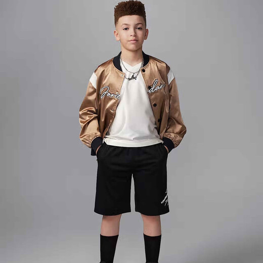 NIKEJordan Nike Jordan boys' sports jacket woven casual layering IB8377-240 S