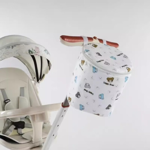 Bolsa de cochecito para bebés, bolsa de almacenamiento universal de automóviles para caminar para bebés, bolsa de mamá (patrón aleatorio) no tiene en cuenta las fotos de la bolsa colgante universal
