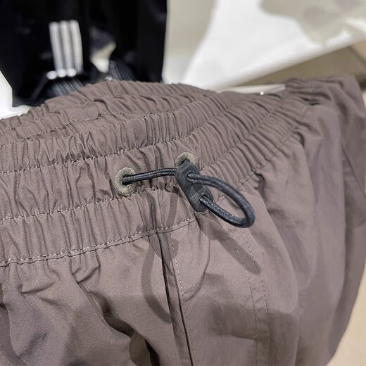 Adidas Clover Shorts Men's Pants Women's Pants Summer New Style Neutral Sport Pants Loose Casual Crop Pants IB5044 IB5044 Dark Olive Green XS