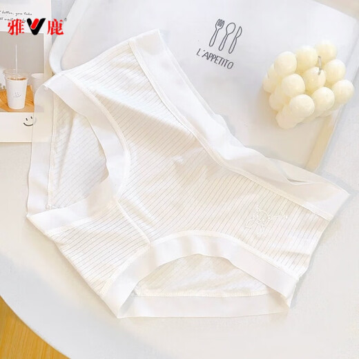 Yalu Unterwäsche für Frauen atmungsaktive Mädchen Mid-T-Taisten Unterwäsche für Frauen Sommer einfache süße Mädchen Unterwäsche Bär 699# Green 1 XL 120-140jin [Jin gleich 0,5 kg]