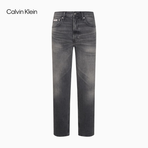 Calvin Kleinjeans [Réplica de la serie 90] 25 Jeans rectos de Spring and Summer New Men's CK Retro 4RB702G W0J-Denim Gray 29