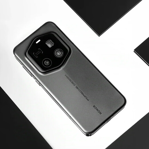 Honor Magic7 RSR Porsche Design 200 million ultra-sensitive periscope telephoto Snapdragon 8 Extreme Edition Dual satellite communications Porsche Design New 5G mobile phone Agate Gray 16GB+512GB Official standard configuration
