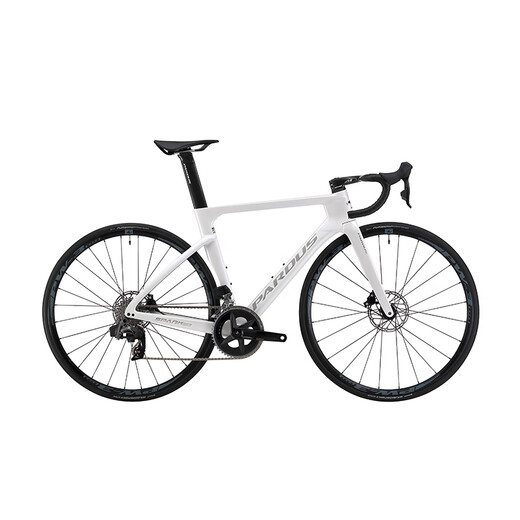 PARDUS瑞豹SPARK RS速联电变7170公路车破风气动碳纤维一体把油碟自行车 珍珠白银 M（适合身高174-182CM） 禧玛诺SHIMANO 105 Di2