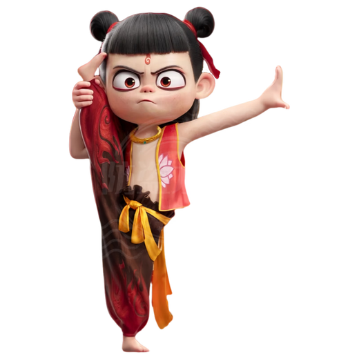 Nezha: Das Sea See Sea Nezha Aufkleber des Teufelskinder