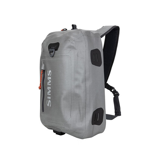 SIMMS Lure Bag Multifunctional Backpack Waist Bag Waterproof Travel Airtight Creek Convenient Crossbody Bag Single Backpack Single Rod Box Dry Cree Z Sg Shoulder Bag - Silver Gray 12L One Size