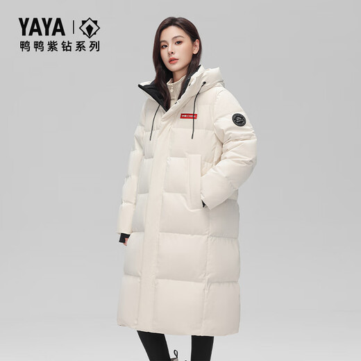 Yaya (YAYA) Wang Yibo same style long down jacket for men and women new winter new extreme cold thickened warm jacket New Year's shirt