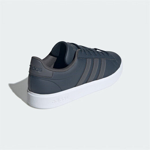 阿迪达斯 （adidas）男女鞋情侣运动板鞋新款 GRAND COURT 2.0 缓冲轻量透气低帮鞋 墨蓝色/IG9226 36.5