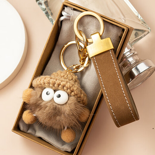 Clcey Elf Keychain Pendant Cartoon Cartoon Exquis Internet célébrité Ins Car Keychain Pack Pink