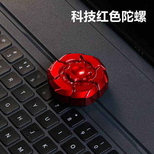 MieLanat's new Internet celebrity explosive armor rotating finger fingertip decompression gyro decompression creative cool student transformation toy technology golden armor