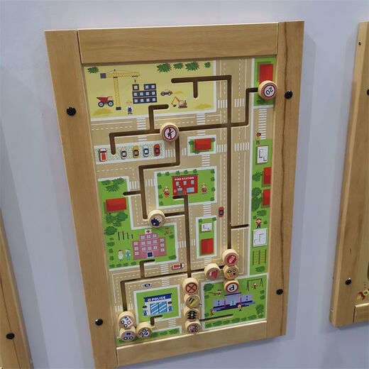 Hongtong Kindergarten Wall Corridor Decoración del juego de la educación temprana Montessori Enseñanza Ayudas Operación de pared de la pared cognitiva