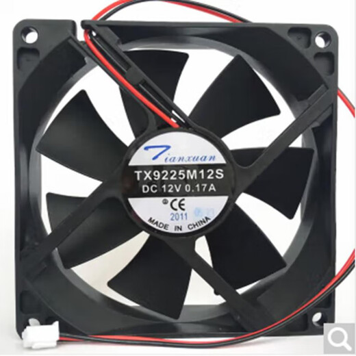 天旋饮水机排热TX9225M12S散台式立式制冷机12伏电源散热风扇 12V 0.17A