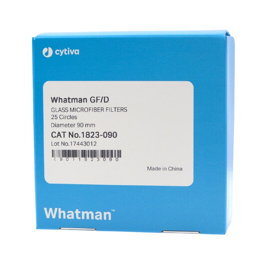 Walter Glassfaser Membran Whatman GF/D Filtermembranfilterpapier Natriumbatterie Lithiumluft Batteriewassersystem 1823-142 1823-14225 Tabletten/Box-Rechnung