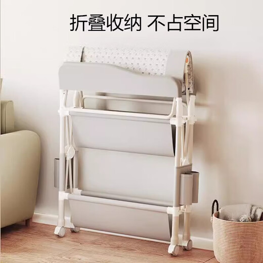 DEARVADER diaper table baby care table portable multi-function foldable bathing basic model - light gray