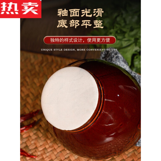 Fanyu Germany imported quality old-fashioned garlic mortar, garlic artifact, natural stone mortar, garlic jar, ceramic garlic jar, garlic peeler, pressure, old-fashioned ceramic garlic mortar, large jar + wooden hammer